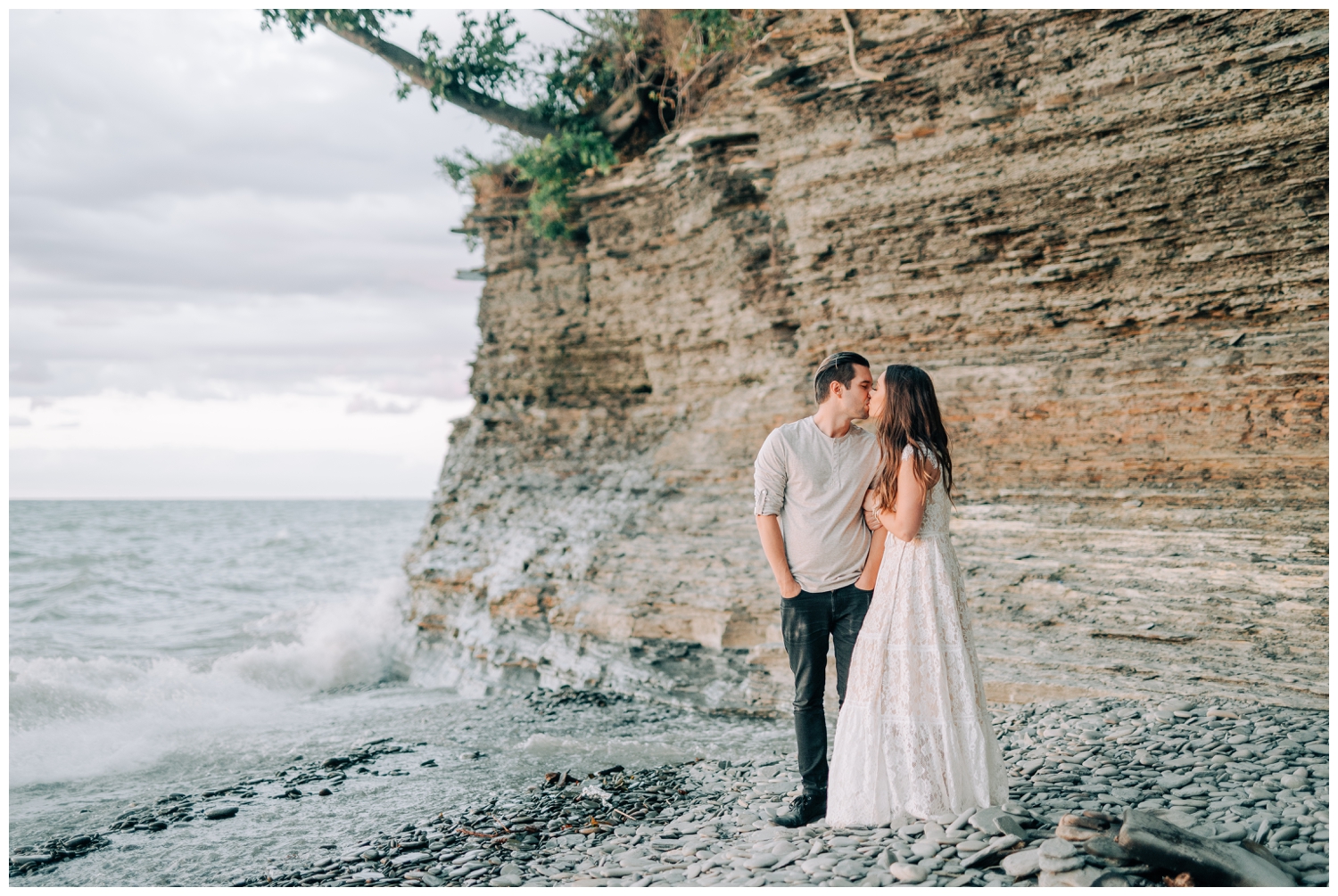 Erie Wedding Photographer,Hannah Bryerton Photography,Lake Erie Photographs,WNY Beach Session,